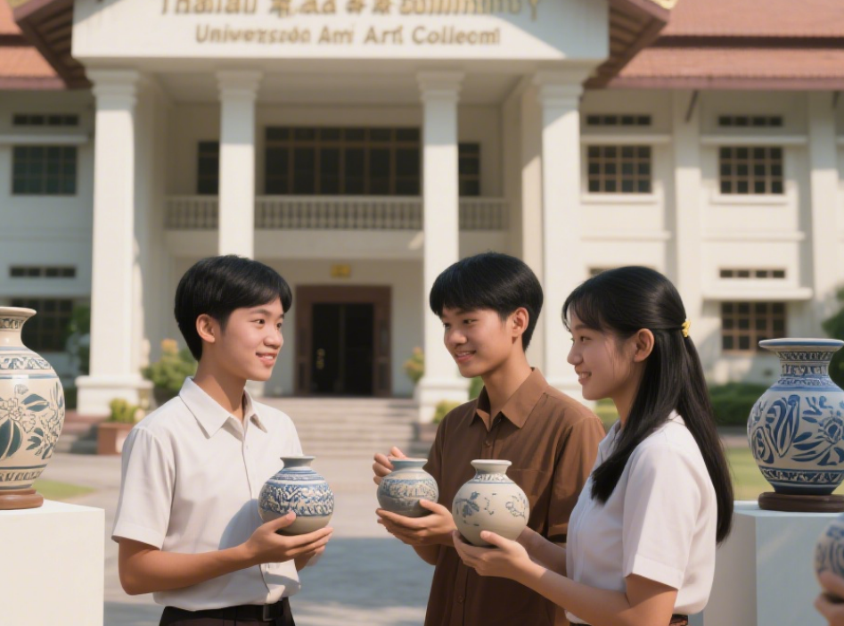清迈大学开设 “泰式陶瓷数字化传承与文创开发” 专业 活化非遗技艺