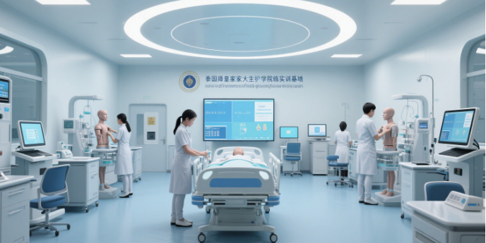 呵叻皇家大学打造护理研究生实训基地，临床就业率提升 32%